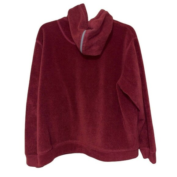 Disney Maroon TIGGER Embroidered Applique Zip Up Hoodie Size Large 12-13 EUC - Picture 4 of 6